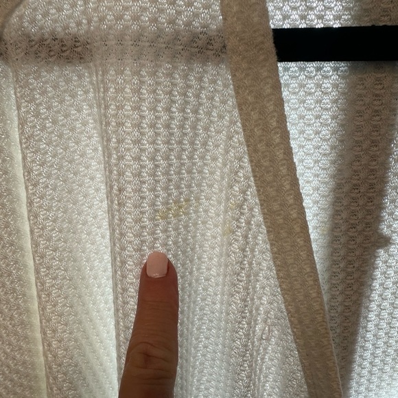 Unused with tags Olrik white waffle button down short sleeve size plus 4X - Picture 6 of 9